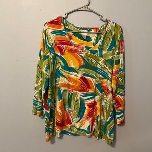 Chico’s 3/4 sleeve top
